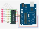 IC 74HC595 8 Bit Shift register